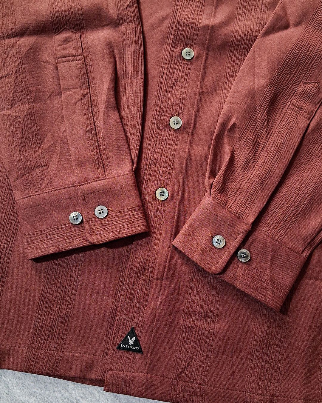 Lyle & Scott LYLE & SCOTT COLLECTION LS SHIRT MADE IN JAPAN Size US M / EU 48-50 / 2 - 3 Thumbnail