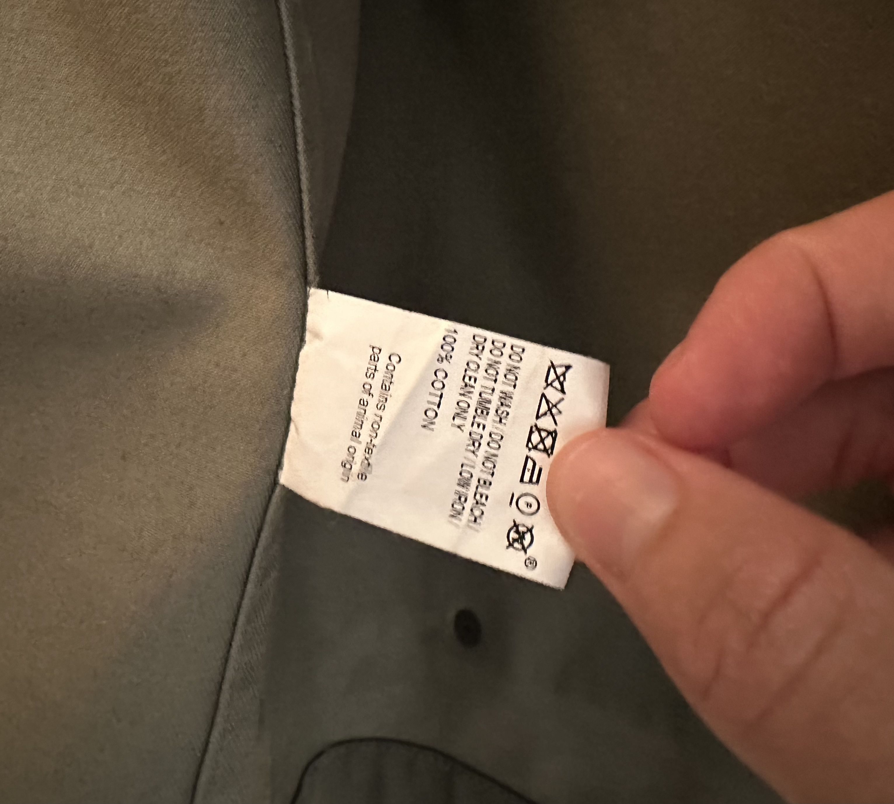 Jacquemus Jacquemus Men’s Olive Green Jacket “Coup De Soleil” Size US M / EU 48-50 / 2 - 7 Thumbnail