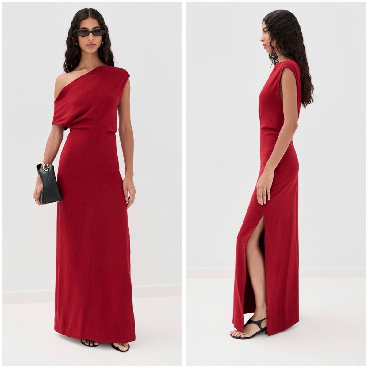 Proenza Schouler Proenza Schouler off-the-shoulder crepe maxi dress size 2 Size XS / US 0-2 / IT 36-38 - 2 Thumbnail