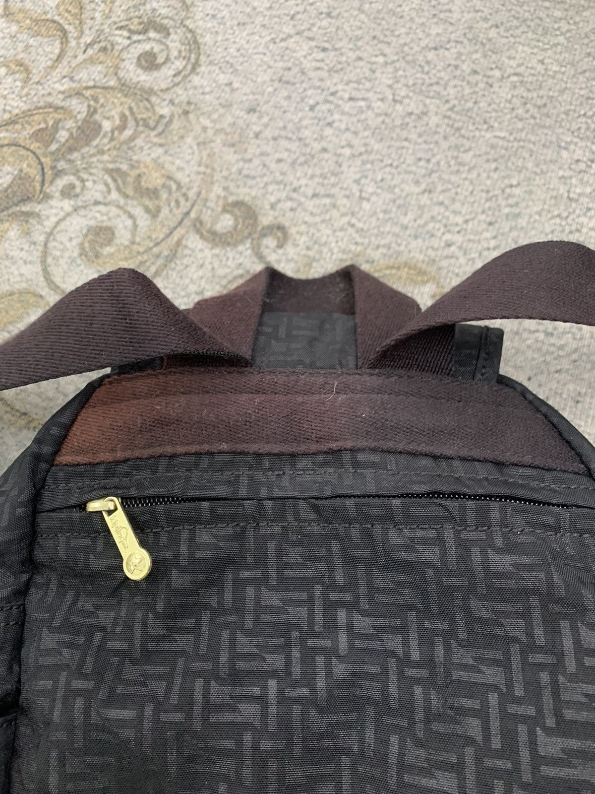 Japanese Brand Kipling Mini Backpack Monogram Art Style Size ONE SIZE - 8 Thumbnail