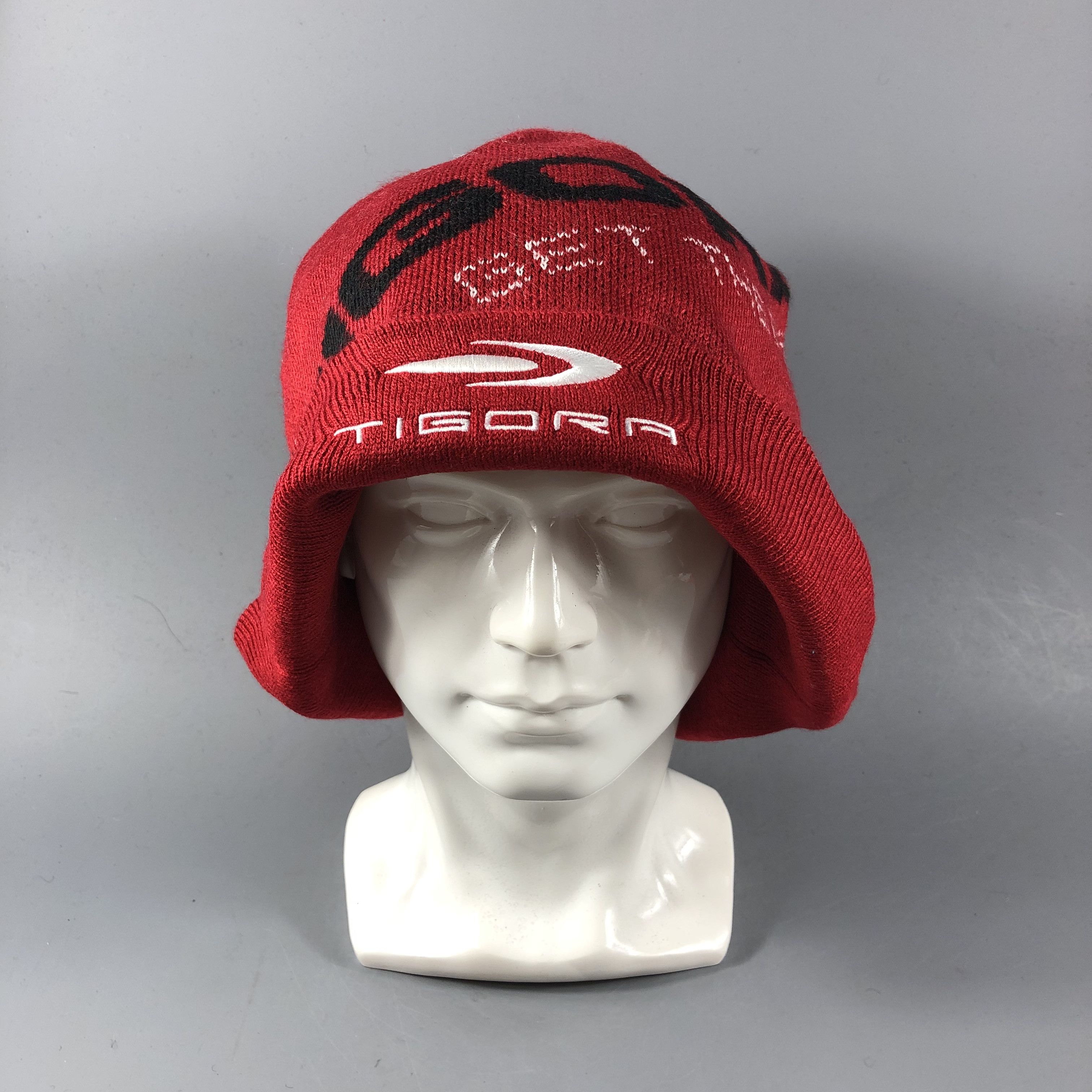 Japanese Brand Tigora Big Logo Slouchy Beanie Snowcap Snow Hat B717 Size ONE SIZE - 1 Thumbnail