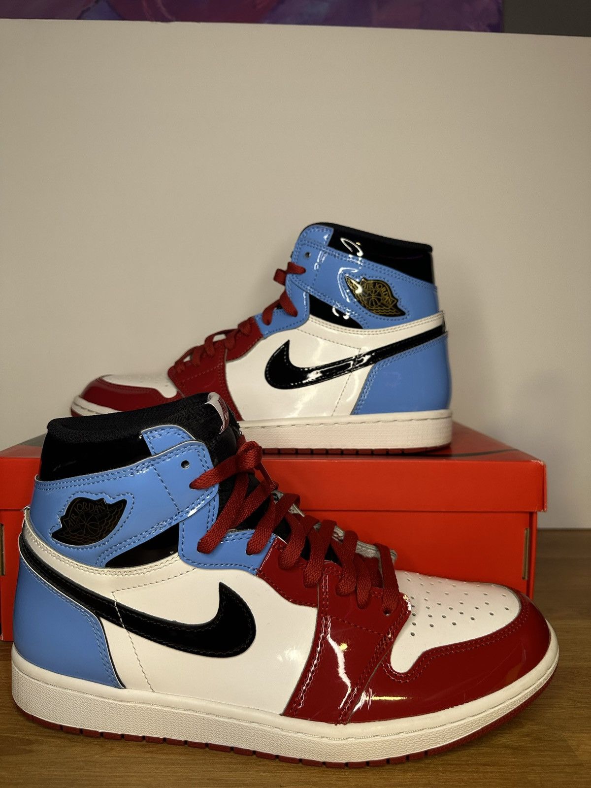 image of Jordan Nike Jordan 1 Fearless Shoes in White, Men's (Size 10)