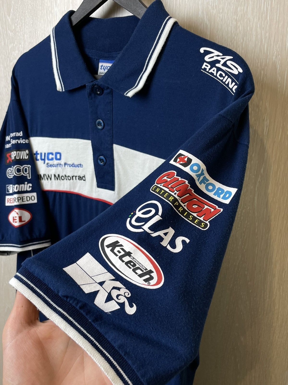 BMW × Formula 1 × Vintage Vintage Racing F1 BMW Motorrad Tyco Polo Tee Size US L / EU 52-54 / 3 - 4 Thumbnail