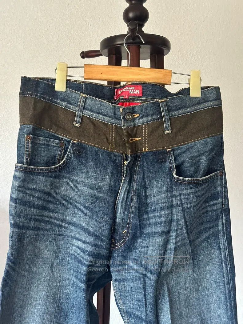 Junya Watanabe Junya Watanabe size S Men's Patchwork Denim Pants Size US 27 - 4 Thumbnail