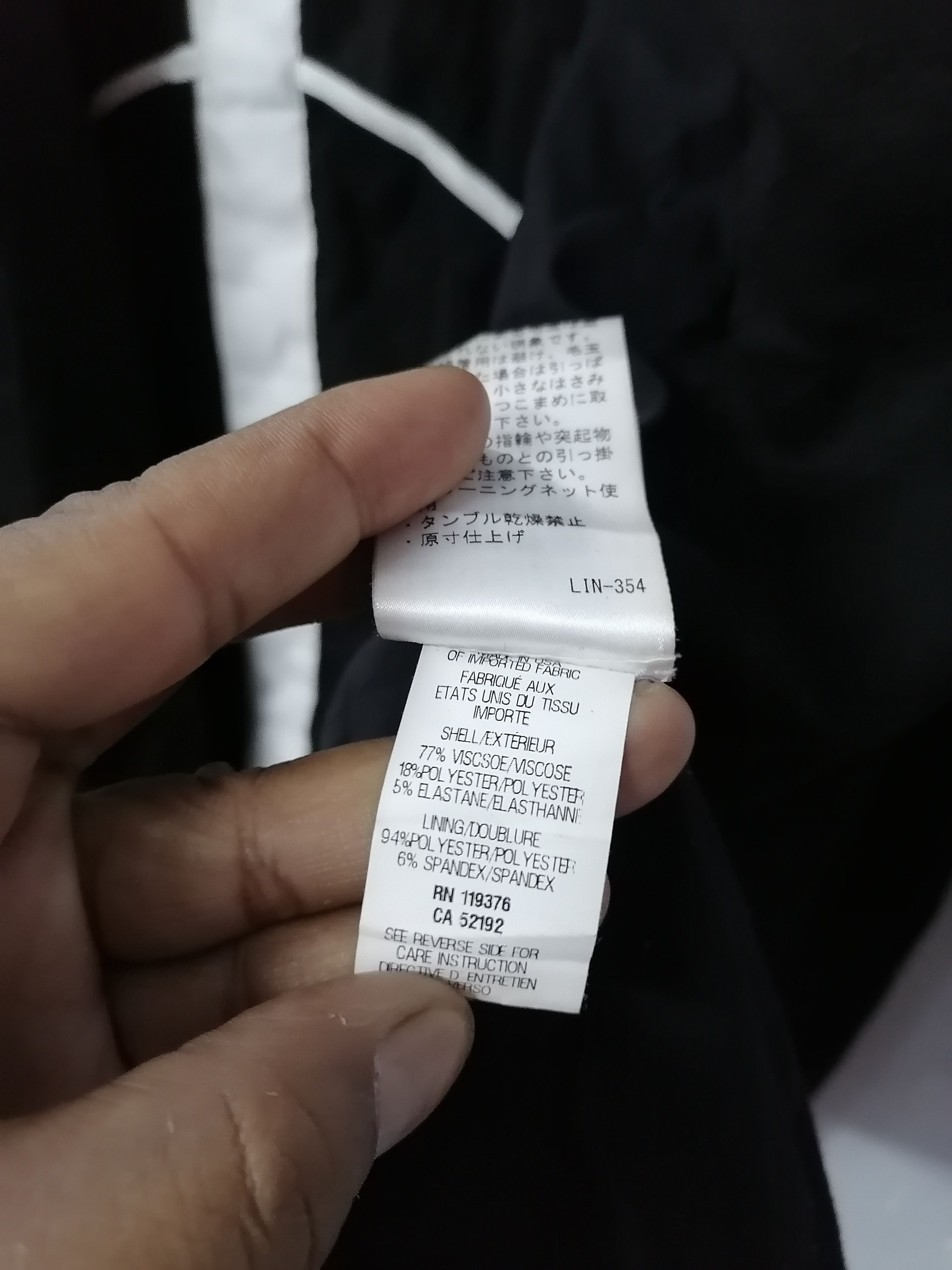 Helmut Lang Helmut Lang F03HW101 Black Blazer Size XS / US 0-2 / IT 36-38 - 10 Thumbnail