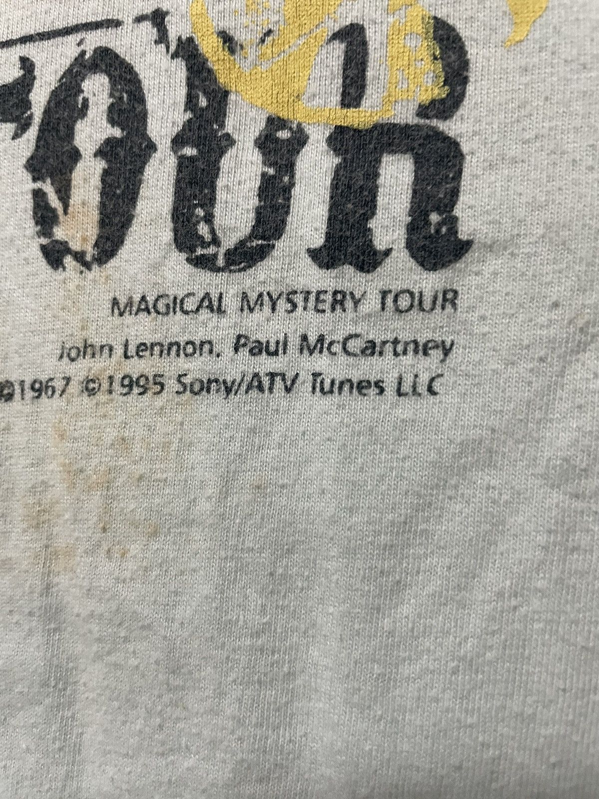 Band Tees × Vintage Rare The Beatles Magical Mystery Tour Vintage 1995 T-Shirt Size US L / EU 52-54 / 3 - 7 Thumbnail