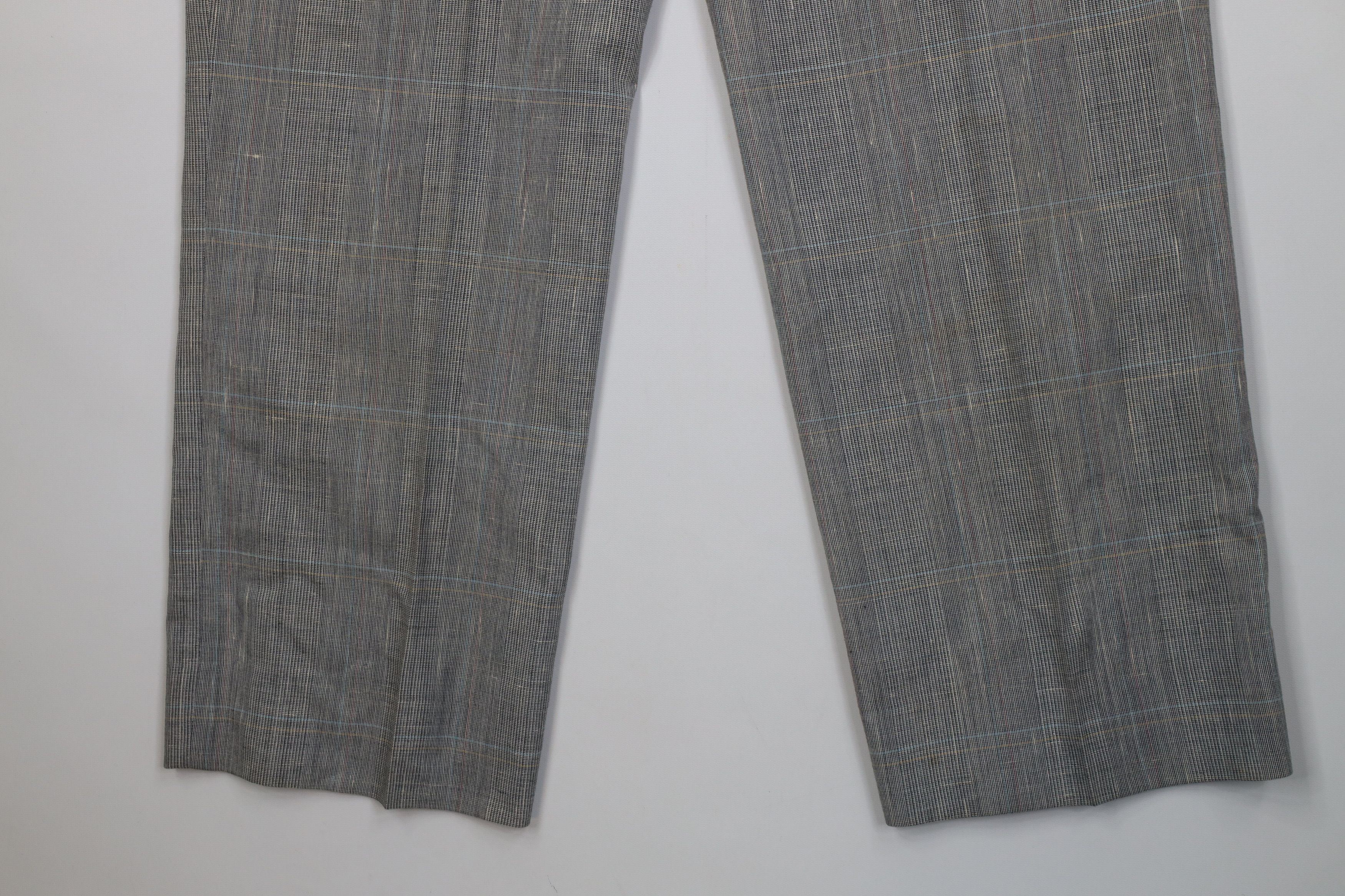 Vintage Vintage 60s 70s Houndstooth Wool Wide Leg Chino Pants USA Size US 36 / EU 52 - 11 Thumbnail