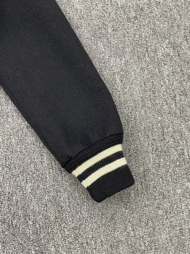 Saint Laurent Paris Saint Laurent Paris Black White Baseball Jacket-2506 Size US L / EU 52-54 / 3 - 4 Thumbnail