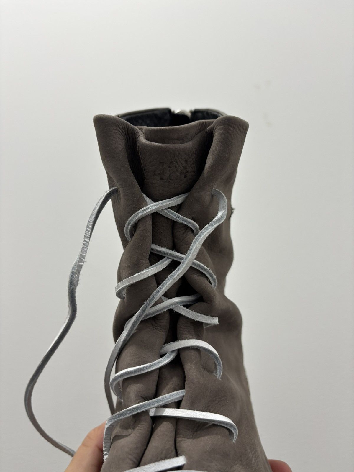 424 424 LACE-UP MARATHON BOOT IN DUSTY BROWN Size US 12 / EU 45 - 9 Thumbnail