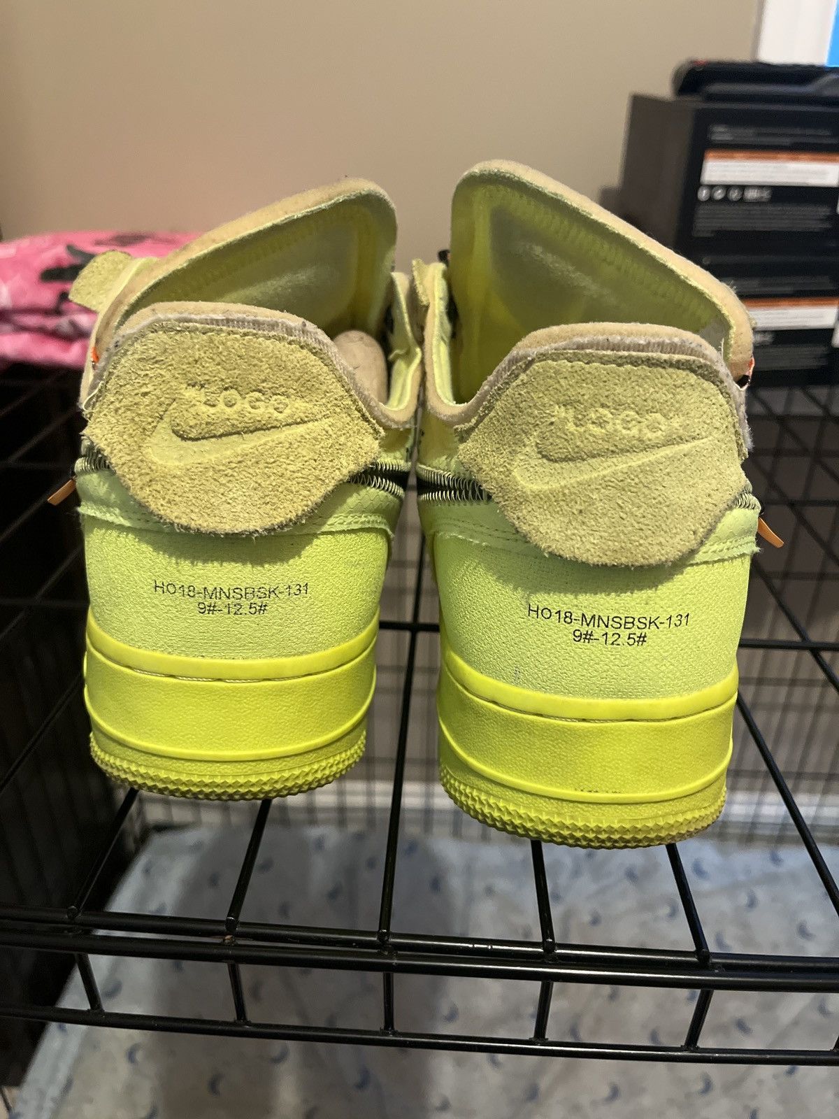 Nike × Off-White Air Force 1 Volts Off-Whites Size US 10.5 / EU 43-44 - 3 Thumbnail