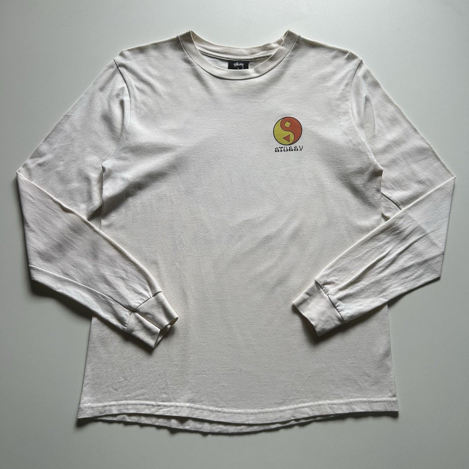 Stussy Vintage Stussy Shirt Long Sleeve Small Y2K Ying Yang Art Size US S / EU 44-46 / 1 - 1 Thumbnail