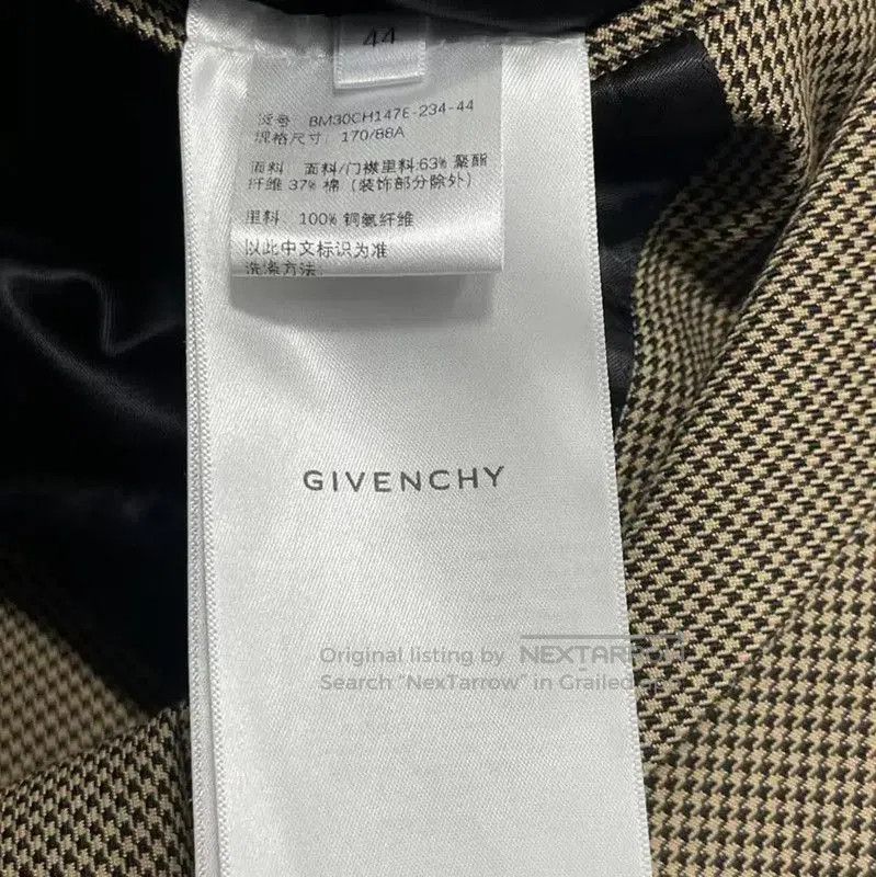 Givenchy Givenchy Beige Long Sleeve Outerwear for Men . Size US M / EU 48-50 / 2 - 8 Thumbnail