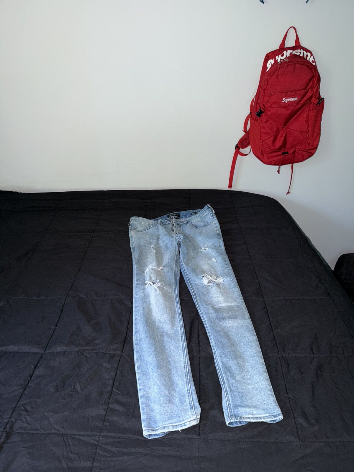 Pacsun Blue Denim Jeans PacSun Skinny Size US 29 - 4 Thumbnail