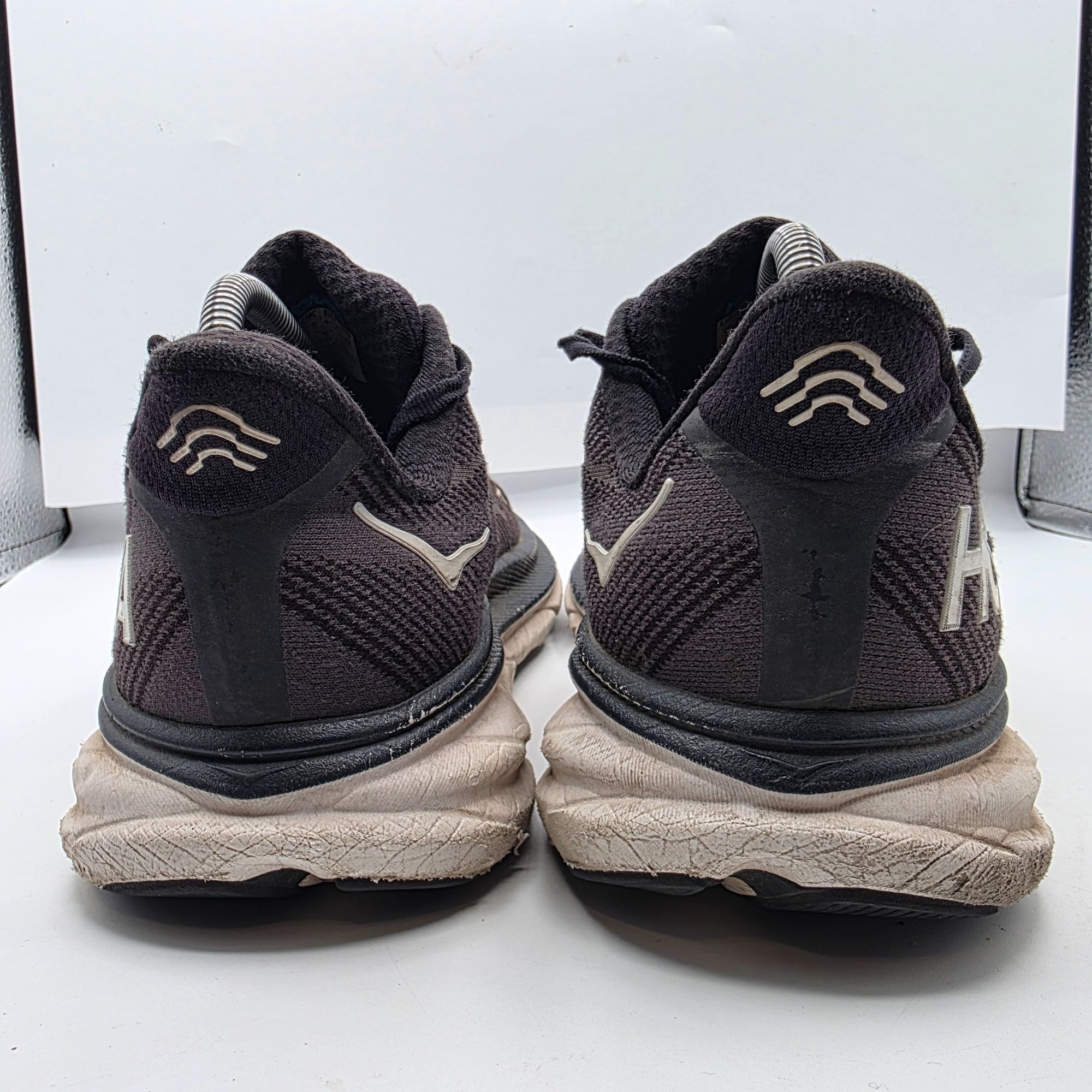 Hoka Hoka Clifton 9 Women Size 9 Wide Black Running Shoes Cushion Size US 9 / IT 39 - 4 Thumbnail