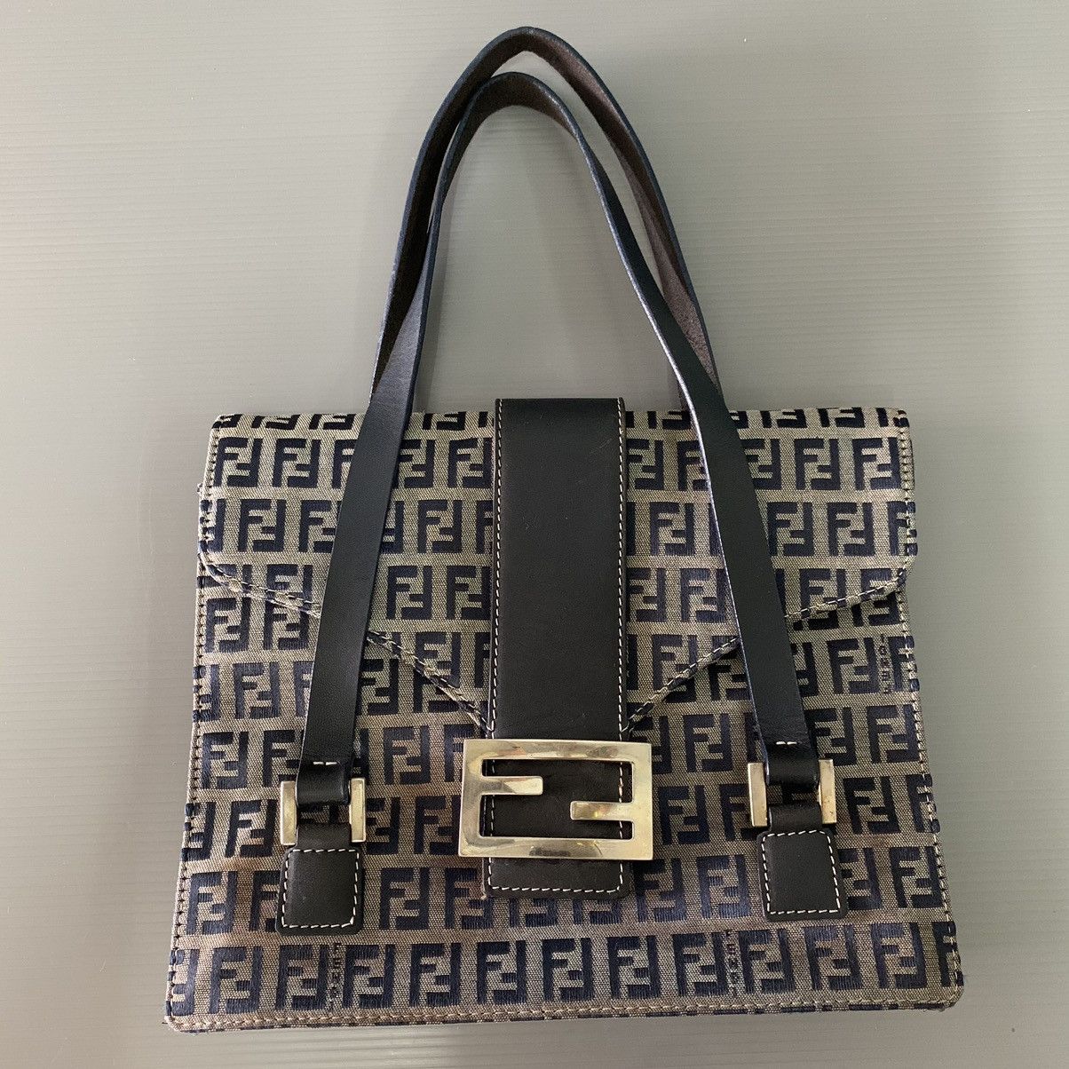Fendi Zucchino Shoulder Bag