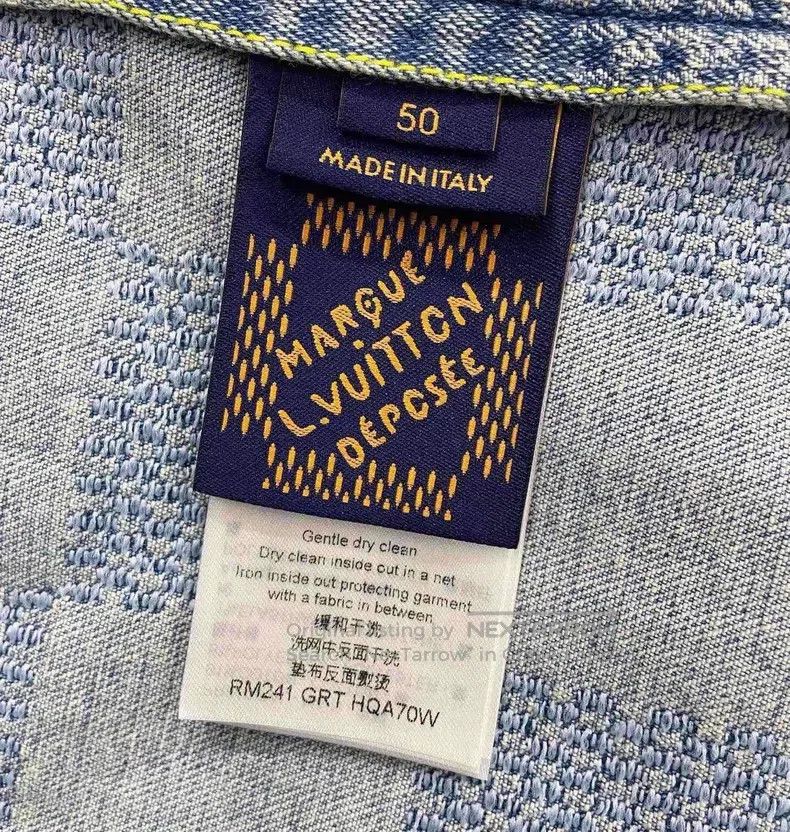 Louis Vuitton Louis Vuitton Fei Dong Series Blue Denim Jacket Size US M / EU 48-50 / 2 - 6 Thumbnail
