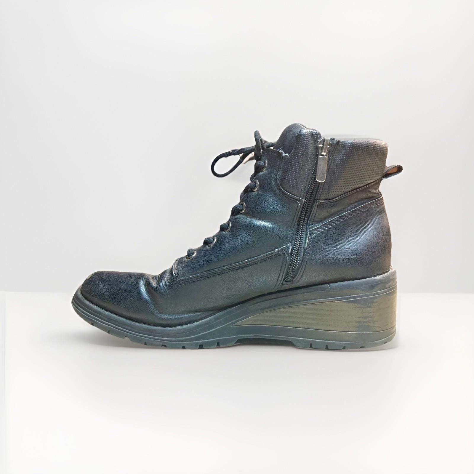 Harley Davidson Harley-Davidson Oasis Women Leather Motorcycle Boots US 11 Size US 11 / IT 41 - 7 Thumbnail