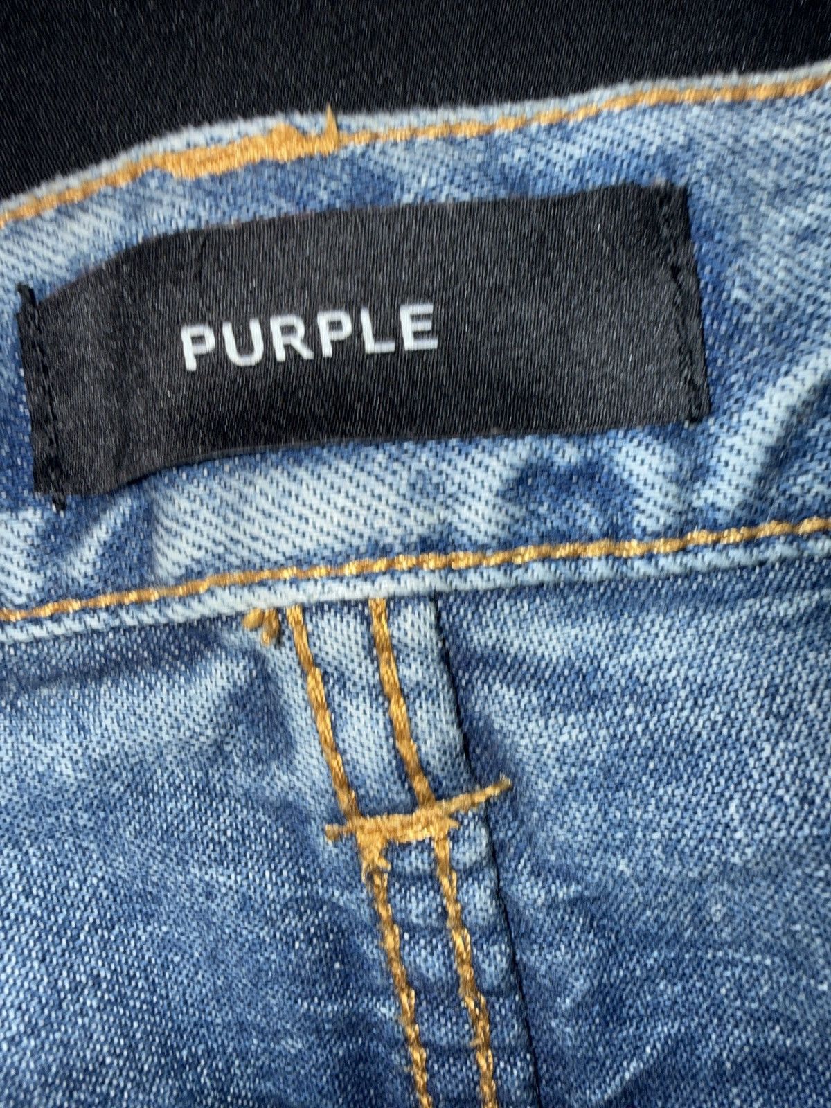 Purple Brand Purple Jean Shorts Size US 34 / EU 50 - 12 Thumbnail