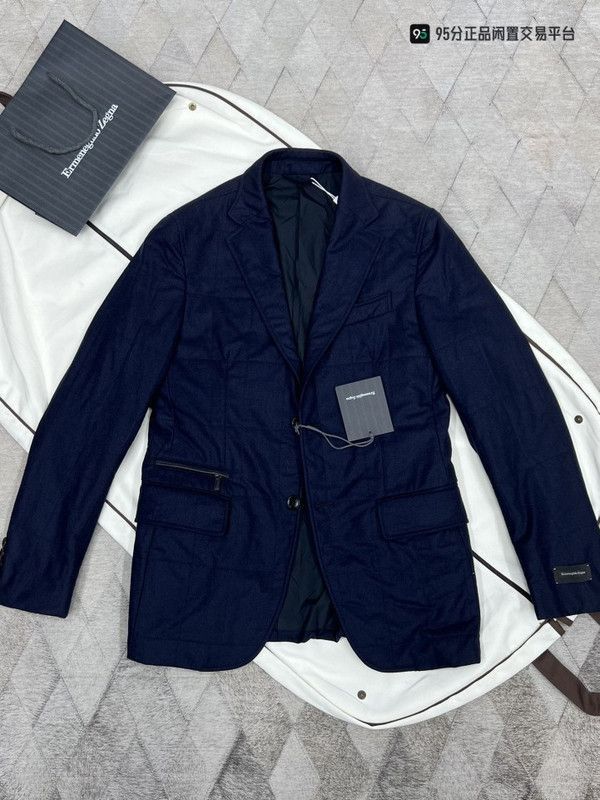 Ermenegildo Zegna Ermenegildo Zegna Men's 14MIL Micron Suit Jacket. Size US S / EU 44-46 / 1 - 2 Thumbnail