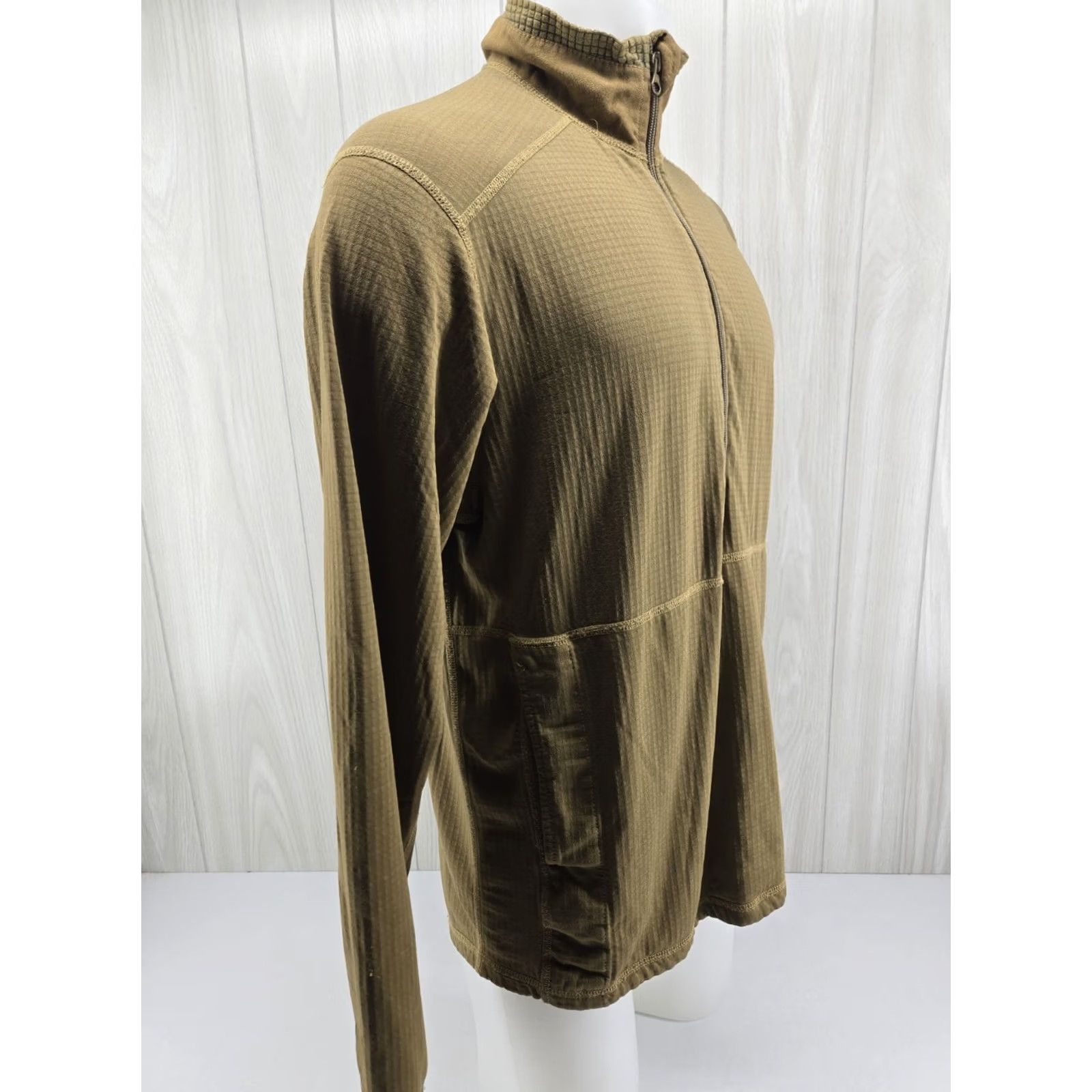 Vintage VINTAGE DISTRESSED USMC FROG Grid Pullover Coyote Brown Flame Resistant Peckham Med Reg Size US M / EU 48-50 / 2 - 7 Thumbnail