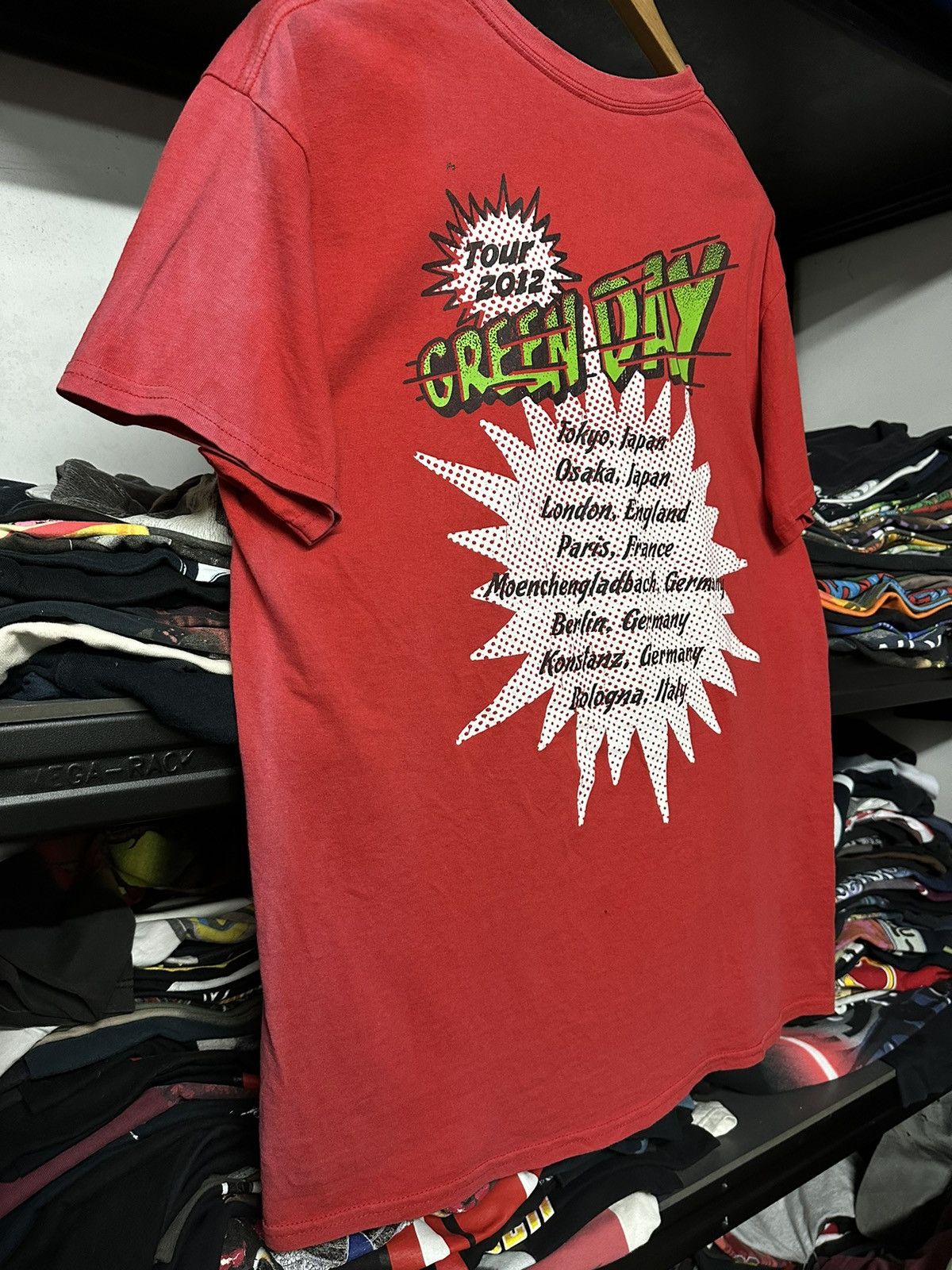 Band Tees Vintage Green Day Tour Sun Faded Tee Size US L / EU 52-54 / 3 - 8 Thumbnail