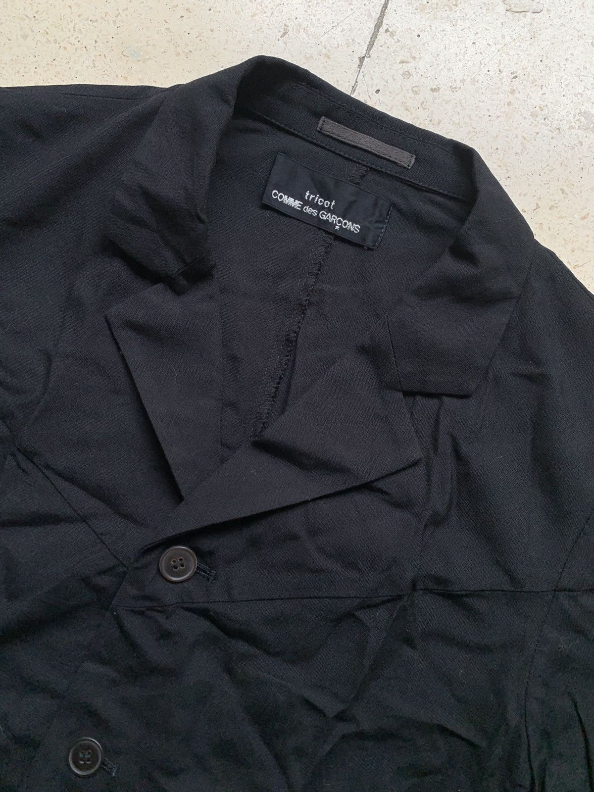 Tricot Comme des Garcons Tricot comme des garcons short sleeve rayon blazer ad 1996 Size M / US 6-8 / IT 42-44 - 3 Thumbnail