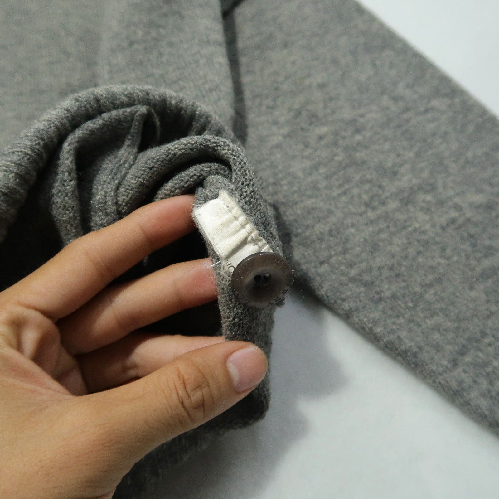 Burberry Vintage 90s Burberry London Wool Knit Cardigan Size US L / EU 52-54 / 3 - 9 Thumbnail