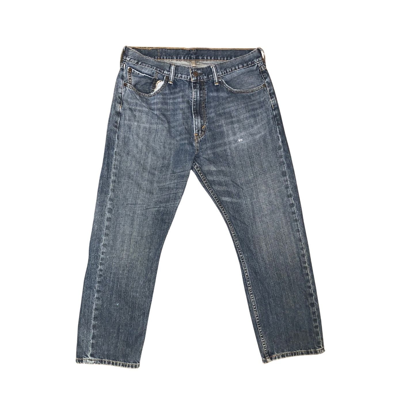 Levi's Levi’s 505 Straight Leg Jeans Mens 36x30 Dirty Wash Size US 36 / EU 52 - 1 Thumbnail