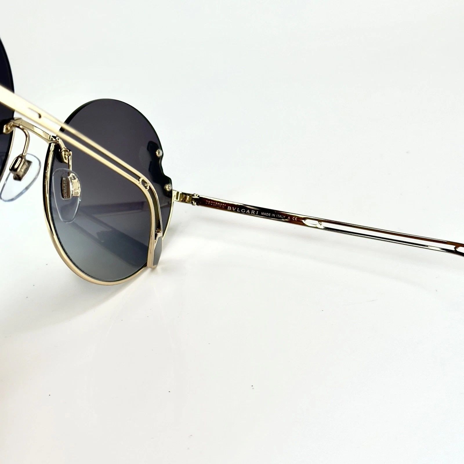 Bvlgari BVLGARI BV6124 SERPENTEYES Gold Black Round 6124 SERPENTI Size ONE SIZE - 4 Thumbnail