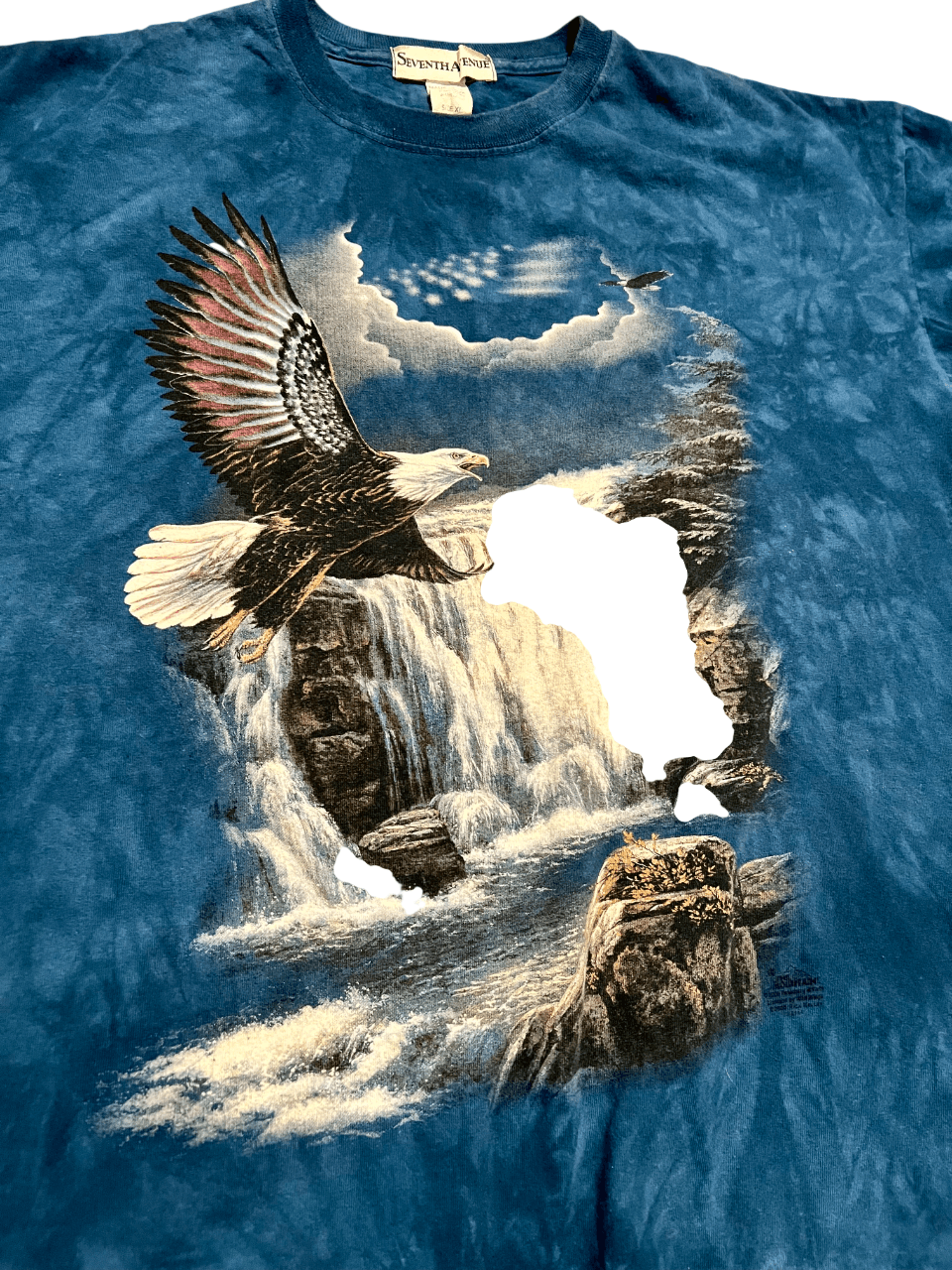 Other The-Mountain Y2K Eagle Seventh Ave Tie-Dye Graphic T-Shirt Size US XL / EU 56 / 4 - 2 Thumbnail