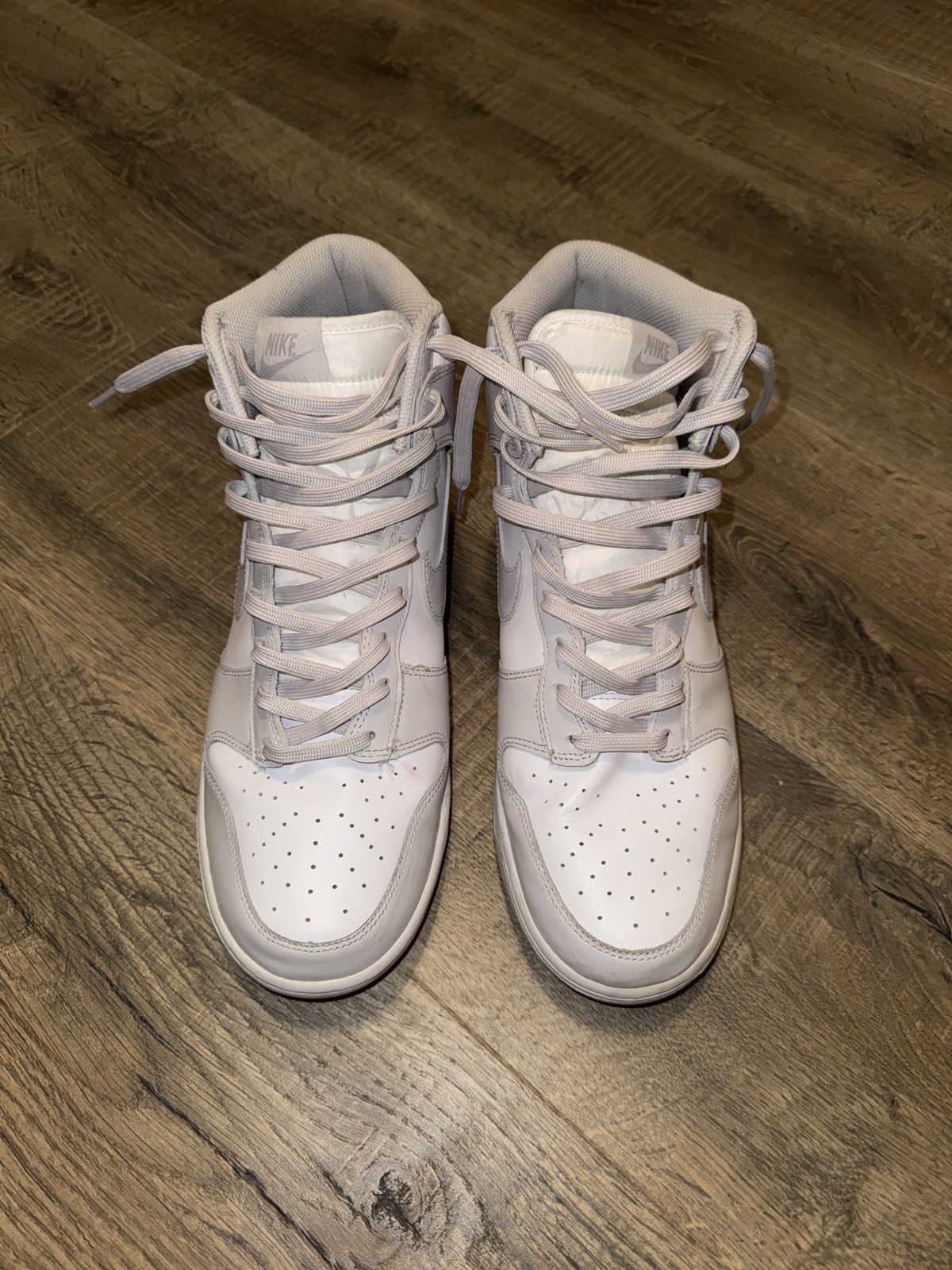 Nike Nike Dunk Hi Retro Vast Grey Size US 12 / EU 45 - 3 Thumbnail