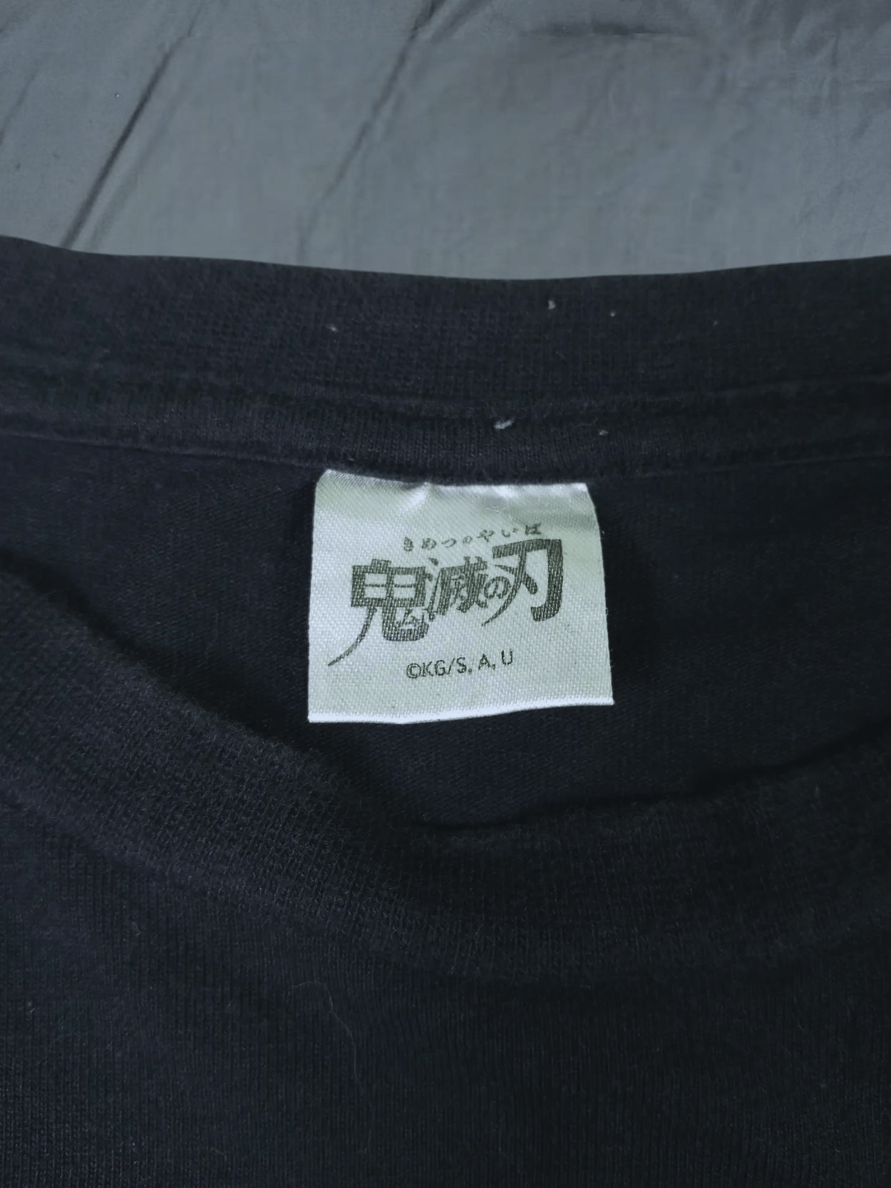 Anime × Cartoon Network × Japanese Brand "DEMON SLAYER" KIMETSU NO YAIBA LONG SLEEVE TSHIRT Size US XL / EU 56 / 4 - 18 Thumbnail