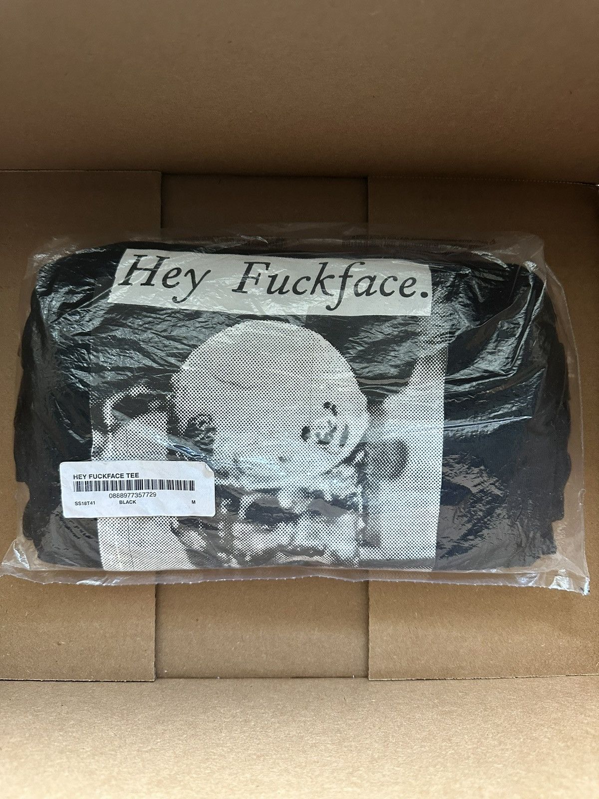 Supreme Supreme Hey Fuck FaceTee Size US M / EU 48-50 / 2 - 2 Thumbnail