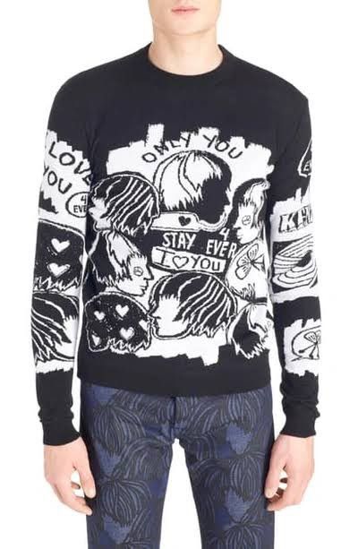 Kenzo Kenzo Musicians Jacquard Knitwear Size US M / EU 48-50 / 2 - 1 Thumbnail