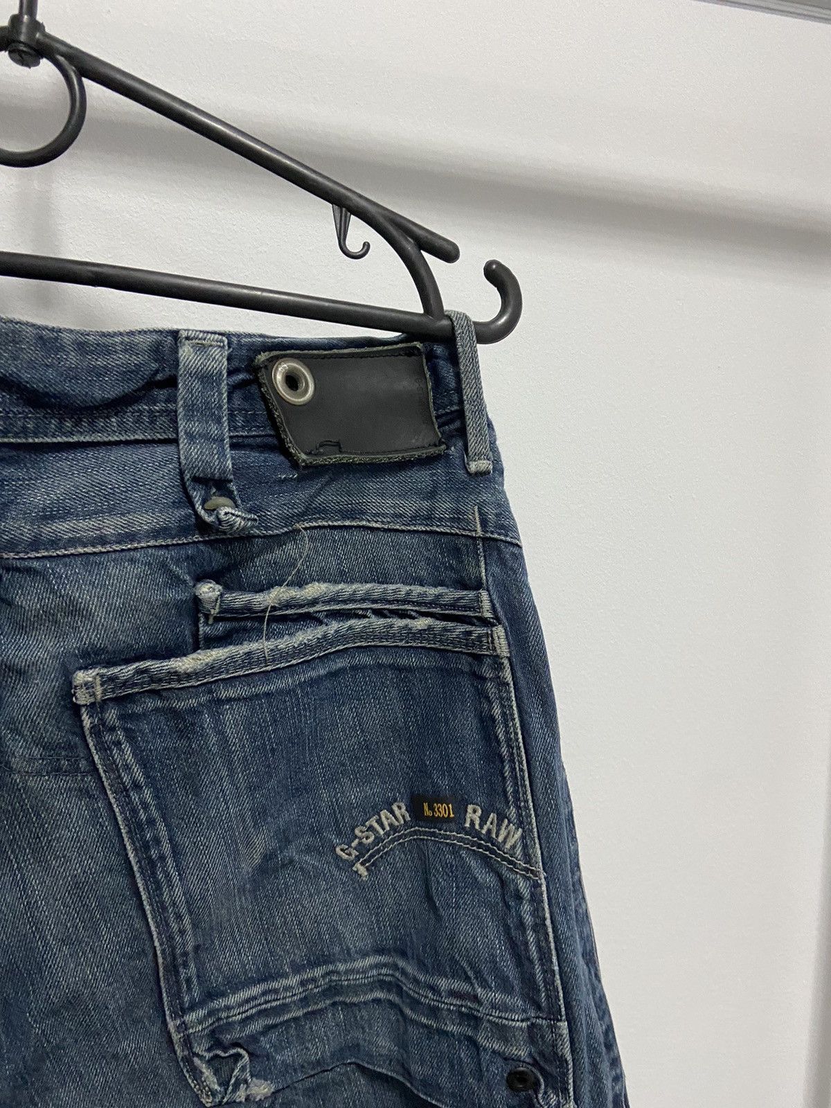 G-Star × Vintage G star raw denim pants Avant Garde Y2K Diesel Vintage Size US 34 / EU 50 - 5 Thumbnail