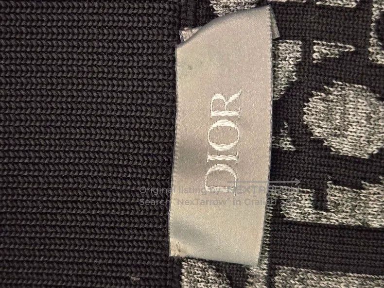 Dior Dior 3D letter logo full print stitching knitted jacket Size US M / EU 48-50 / 2 - 3 Thumbnail