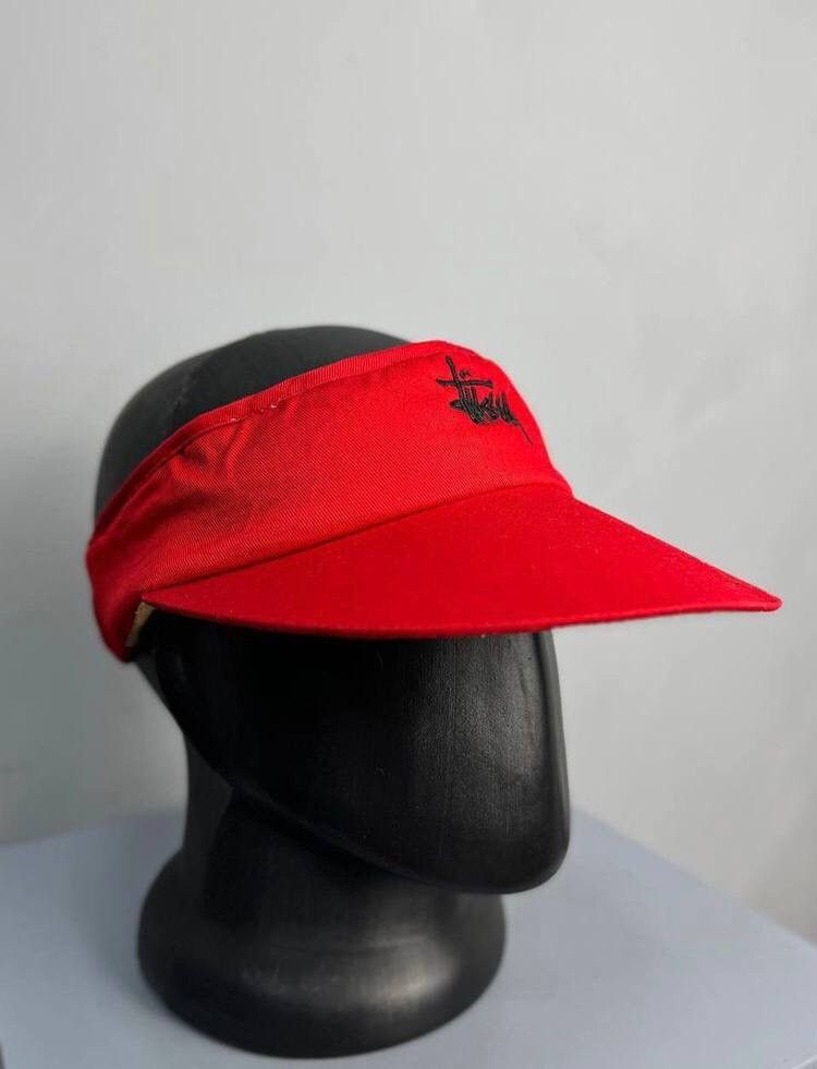 Stussy × Vintage Stussy Rare Vintage Knit Balaclava Logo Hat Cap Size ONE SIZE - 4 Thumbnail