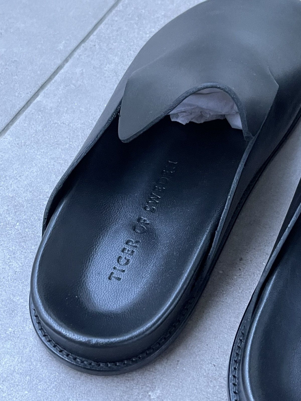 Tiger of Sweden !DS! SS23 Tiger Of Sweden Bori Black Mules Size US 8 / EU 41 - 16 Thumbnail