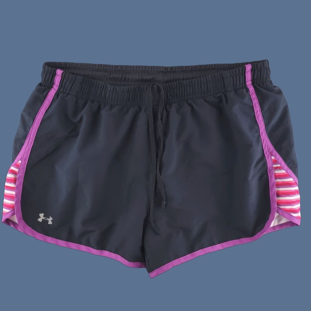 Under Armour Under Armour Shorts Womens Medium Black Athletic Running Gym Workout Size 32" / US 10 / IT 46 - 1 Thumbnail