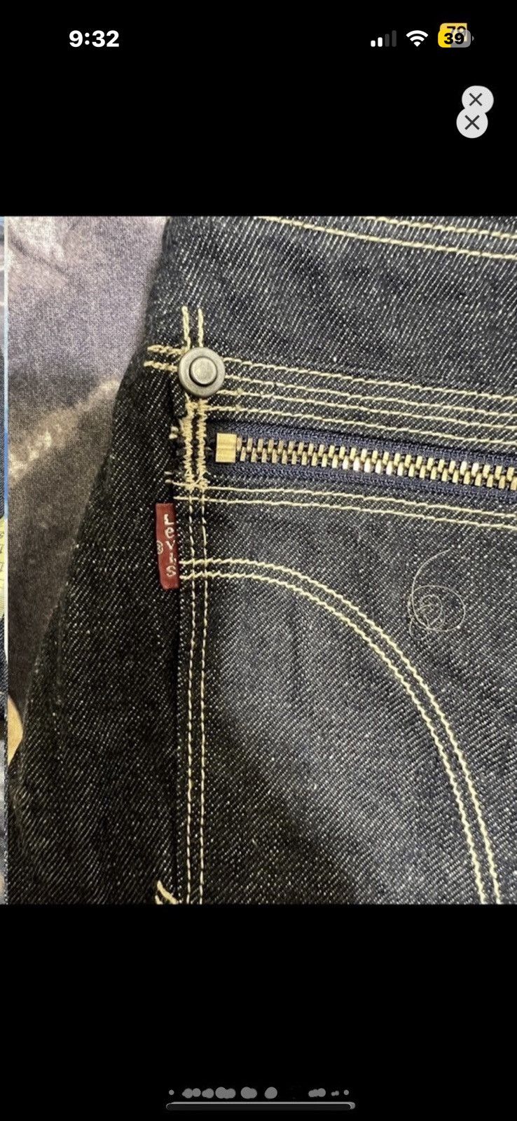 Levi's ***FINAL DROP***RARE 1999 LEVIS ENGINEERED TECH DENIM 32 Size US 32 / EU 48 - 8 Thumbnail