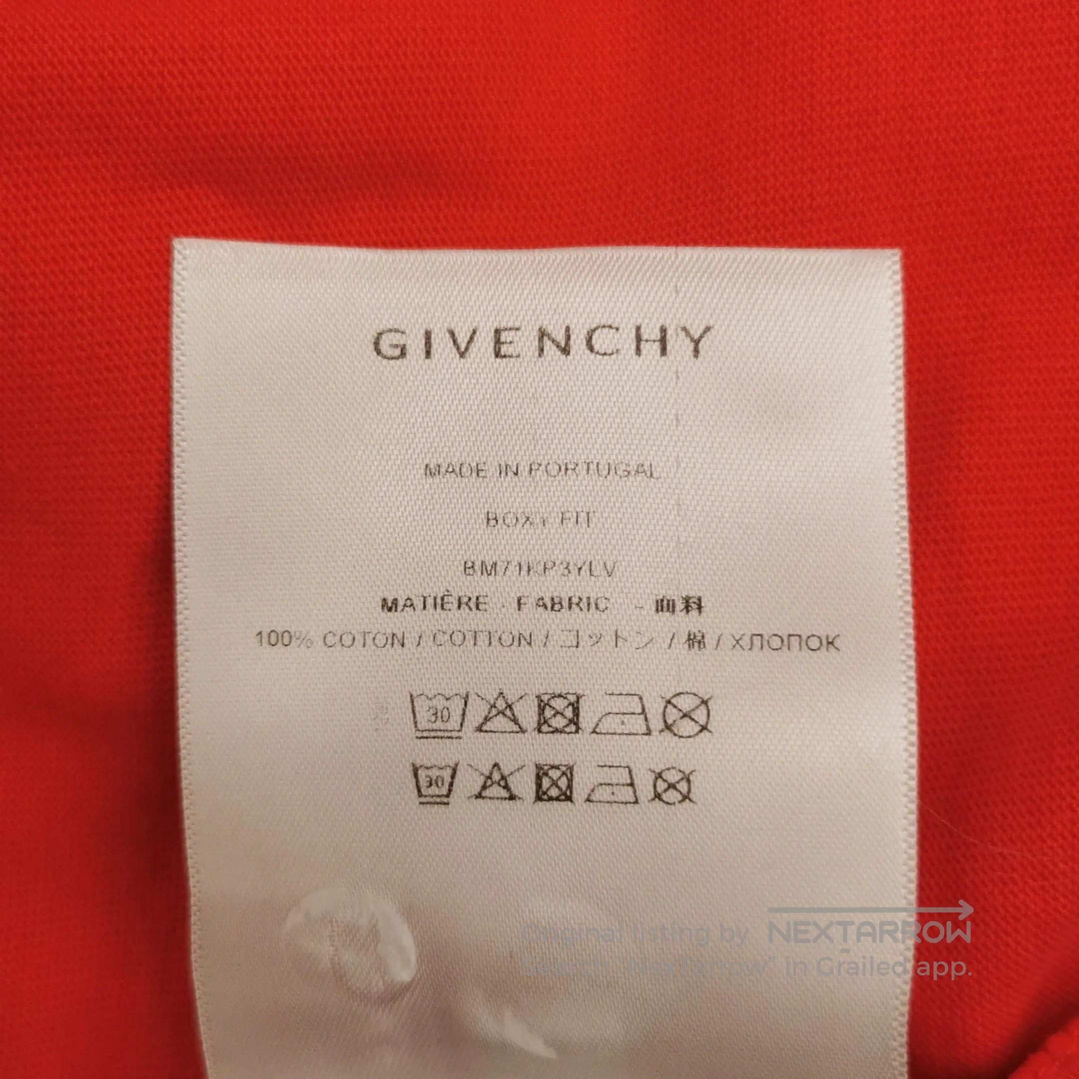 Givenchy Givenchy Logo Long-Sleeve T-Shirt S. Size US S / EU 44-46 / 1 - 8 Thumbnail