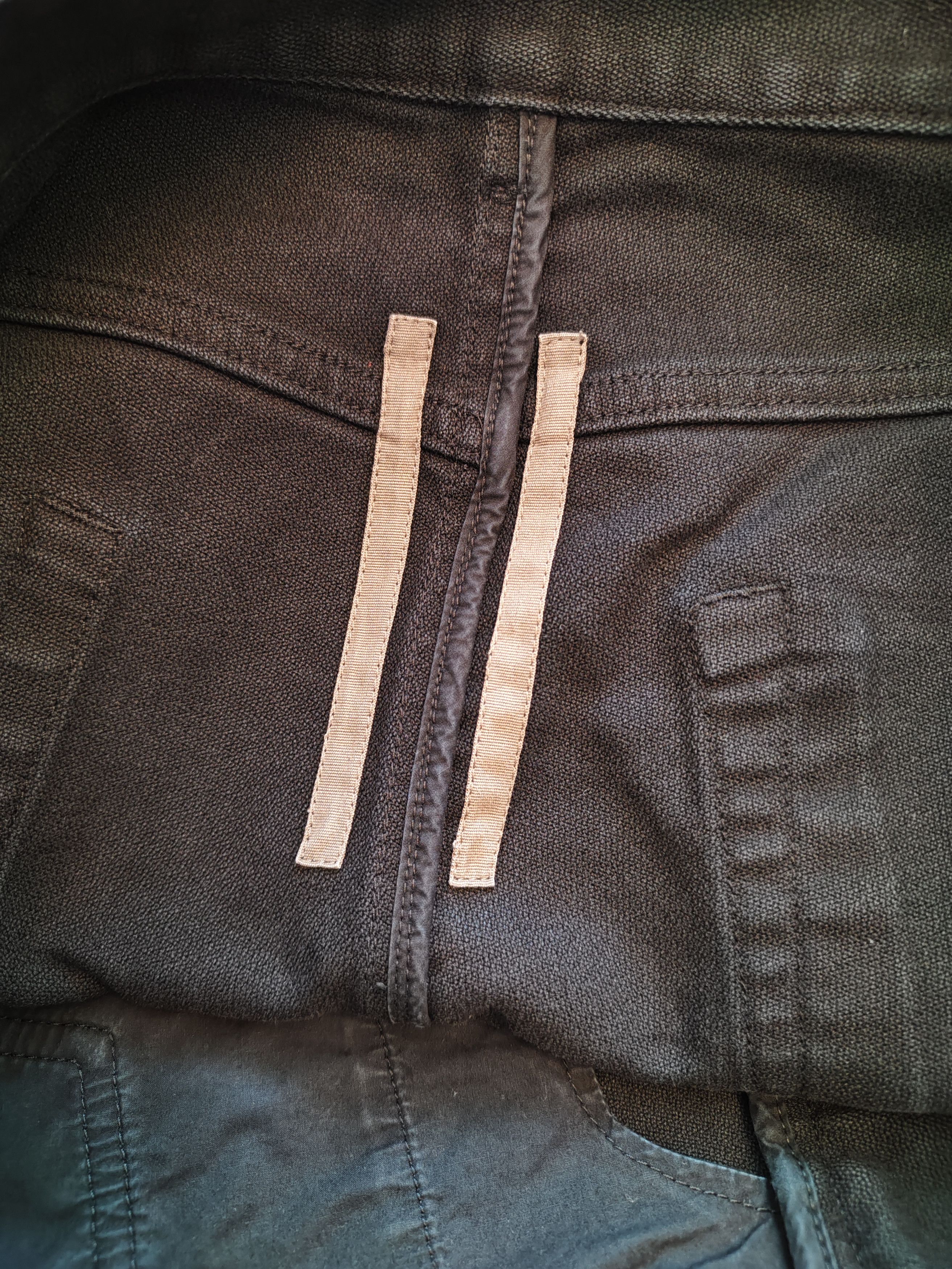 Rick Owens Drkshdw Canvas collapse cropped Size US 31 - 6 Thumbnail