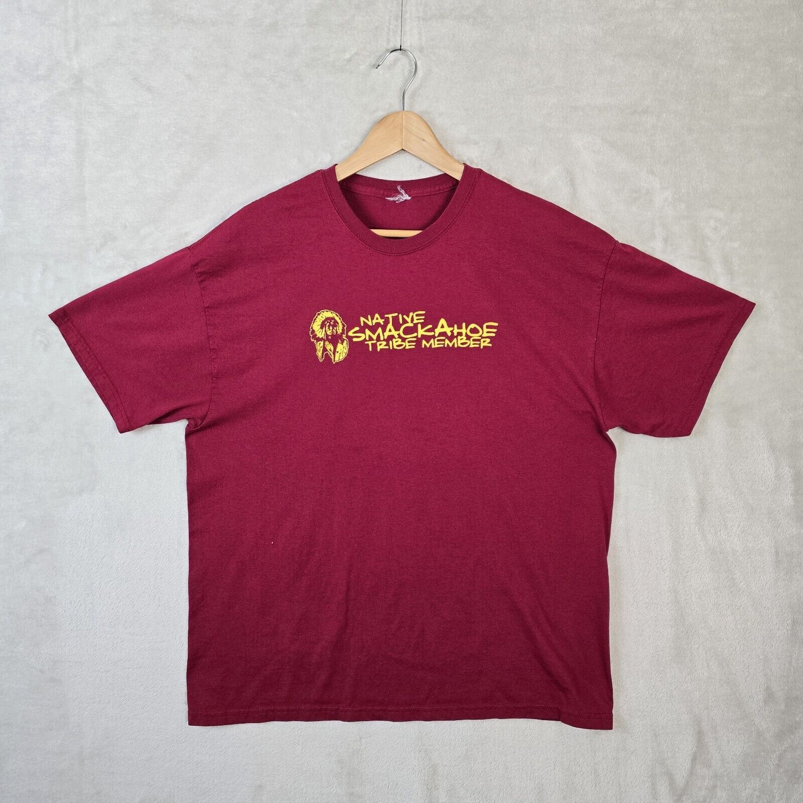Other Vintage Native SmackAhoe Tribe Shirt Size XL Funny Indian Size US XL / EU 56 / 4 - 2 Thumbnail