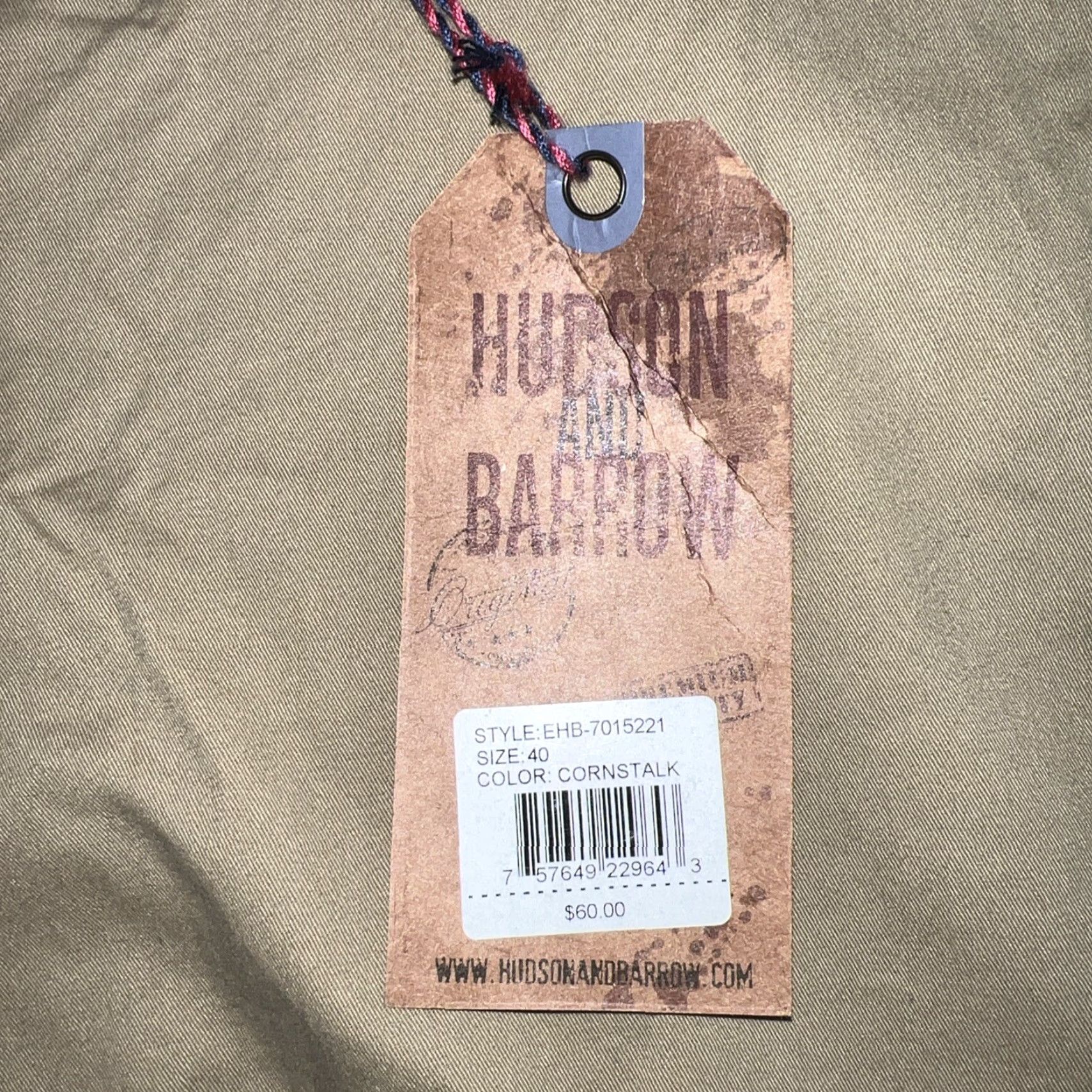 Hudson NWT Hudson & Barrow Brown Cargo Shorts Adult Regular Size 40 Mens Size US 40 / EU 56 - 5 Thumbnail
