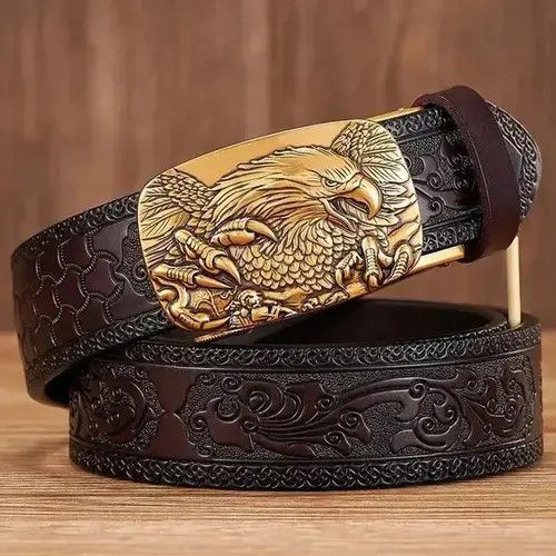 Designer 120cm Top Eagle Casual Belt Size ONE SIZE - 1 Thumbnail