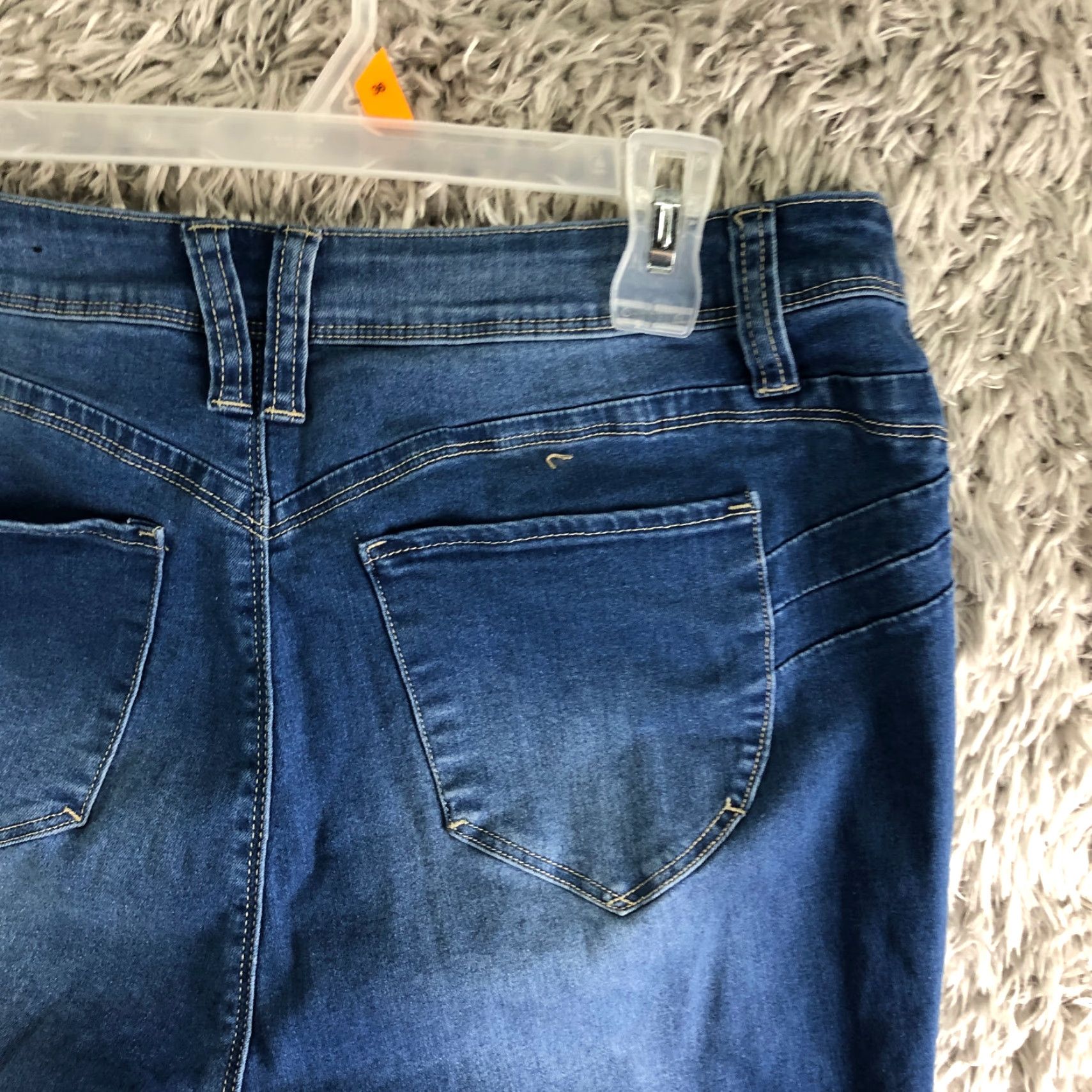 Fashion Nova Fashion Nova Jeans Womens Size 16 High Rise Skinny Medium Wash Blue Denim Size 38" / US 16 / IT 52 - 6 Thumbnail