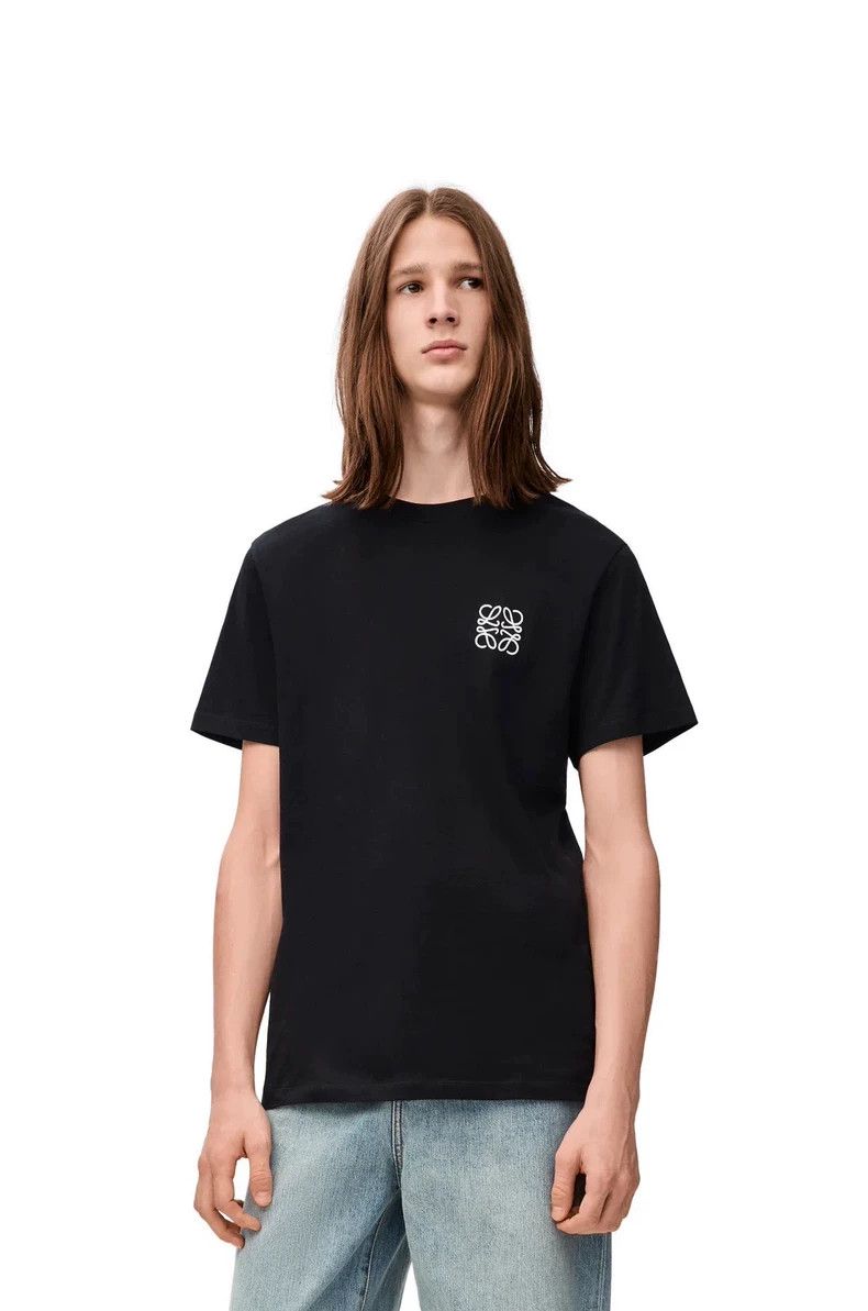 Loewe loewe Black Short Sleeve 2505-Nextarrow Size US L / EU 52-54 / 3 - 2 Thumbnail