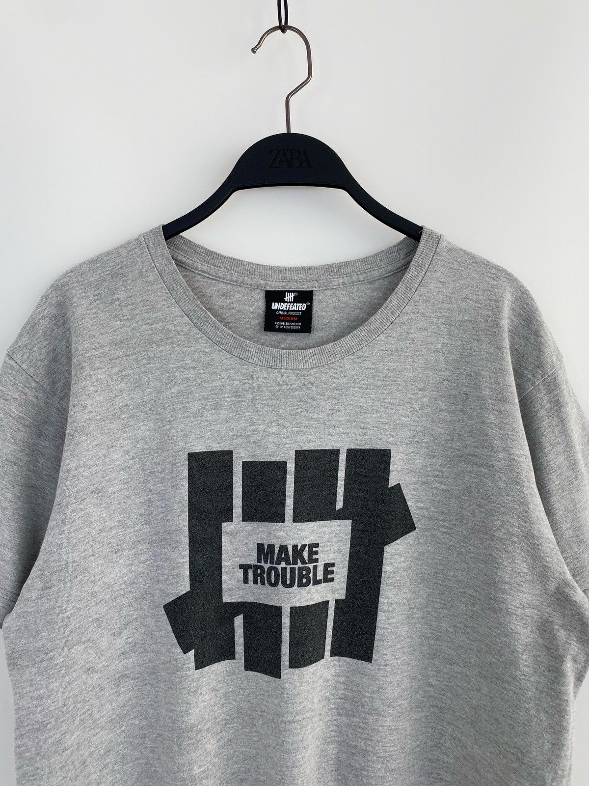 Undefeated Undefeated Make Trouble T-Shirt Size US M / EU 48-50 / 2 - 2 Thumbnail