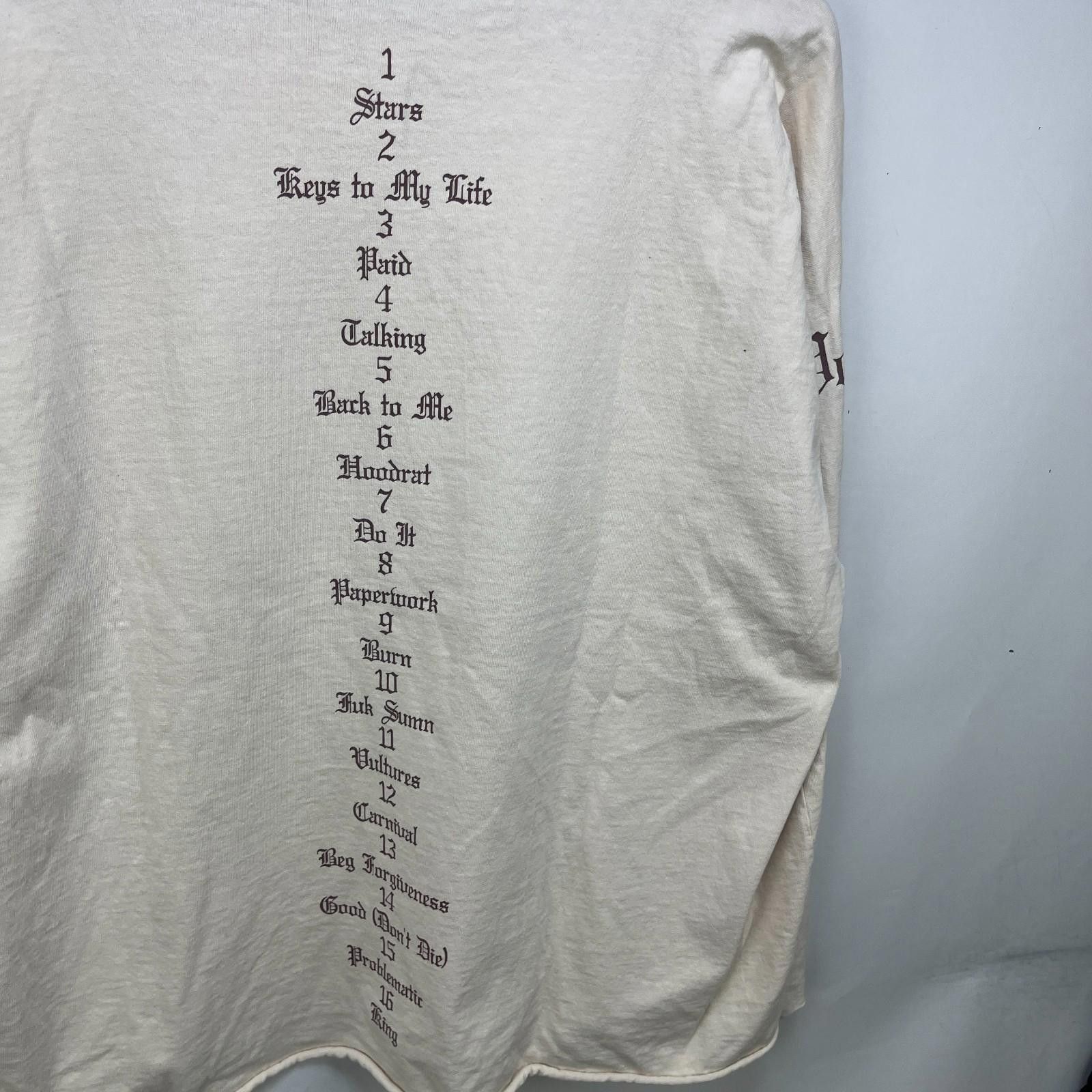 Yeezy Kanye West x Yeezy Gosha Vultures Long Sleeve Shirt 1 Size Size US M / EU 48-50 / 2 - 7 Thumbnail