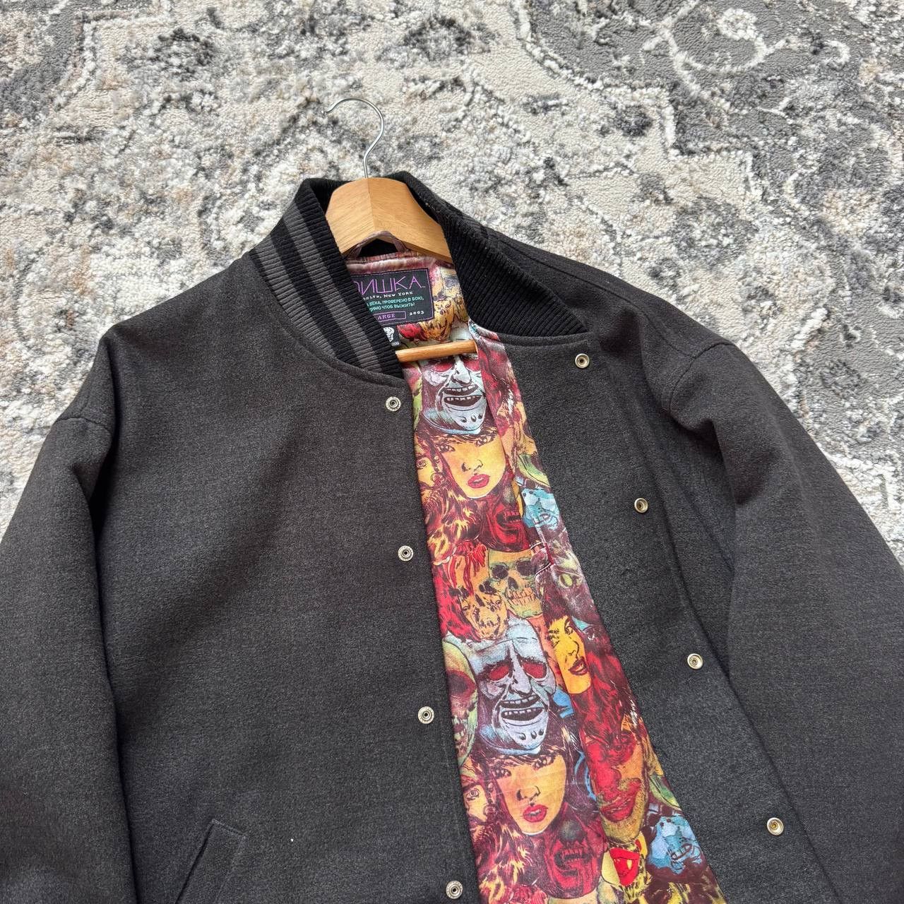 Mishka Mishka x Lamour Supreme LSD Varsity jacket Size US L / EU 52-54 / 3 - 5 Thumbnail
